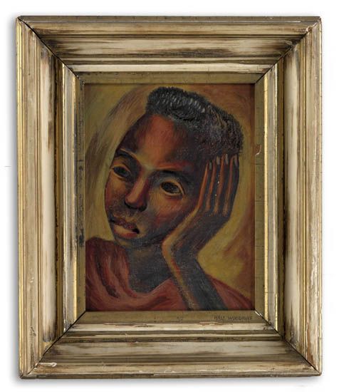 HALE WOODRUFF (1900 - 1980) Black Boy.
